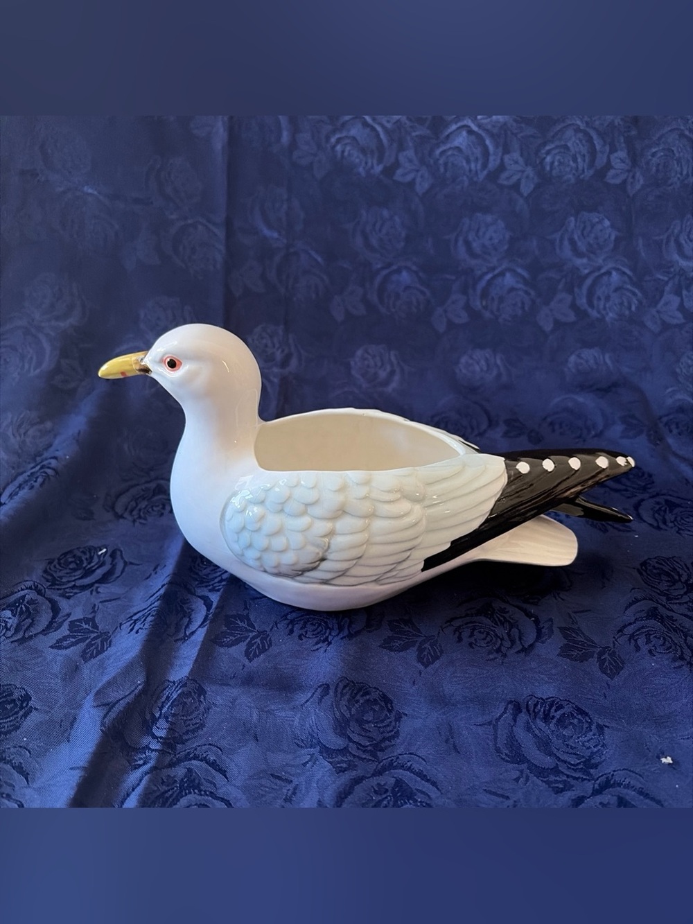 VTG Napcoware Ceramic Seagull Planter Figurine-Japan